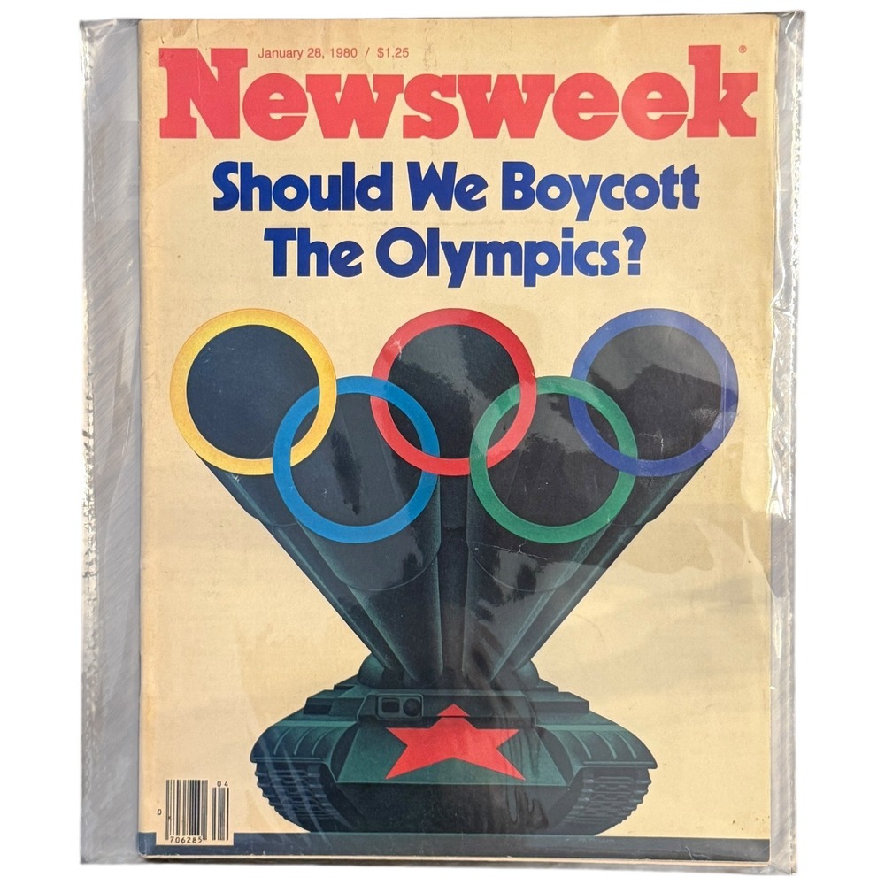 Newsweek‎ Magazine January 28 1980 Olympics Boycott Cover Vintage Collectible